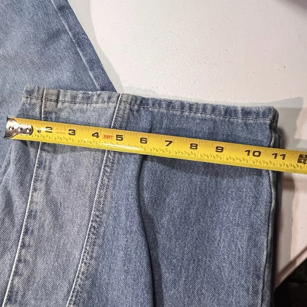 Levis Womens '94 Baggy Wide Leg Denim Jeans Light Wash Size 24x31